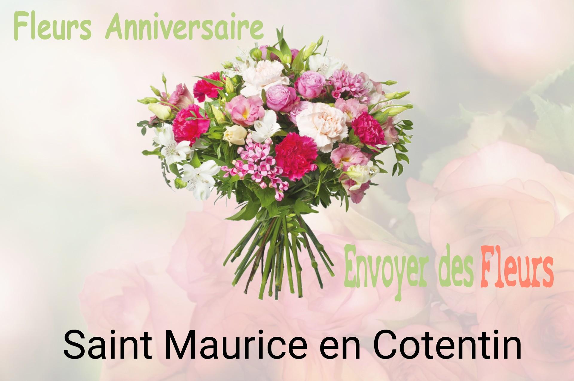 Bouquet de fleurs d’anniversaire livré à Saint-Maurice-en-Cotentin